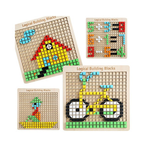 Juguete Educativo Montessori <span class=keywords><strong>de</strong></span> Apilamiento <span class=keywords><strong>de</strong></span> Píxeles, Rompecabezas <span class=keywords><strong>de</strong></span> Madera para Estimular la Mente, <span class=keywords><strong>Juegos</strong></span> para Niños <span class=keywords><strong>de</strong></span> 2 a 4 Años, Regalo <span class=keywords><strong>de</strong></span> Cumpleaños para Preescolar - Product Image 6