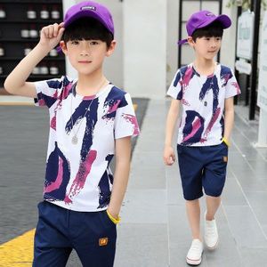 Ropa para Niños, Traje de Verano para Niño, Nuevo Traje de Dos Piezas de Moda de Verano para Niño Grande, Ropa para Niños Grandes - Product Image 2