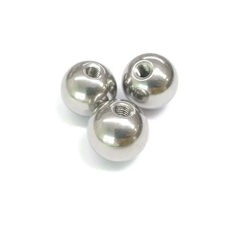 Hot Sale Customized Stainless Steel Solid Bearing Ball With Thread