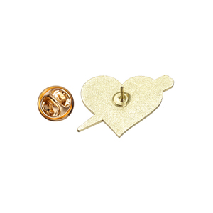 Vintage Punk alliage coeur émail broches que ferait <span class=keywords><strong>Buffy</strong></span> noir poignard coeur broche vêtements revers Badge drôle bijoux cadeaux - Product Image 5