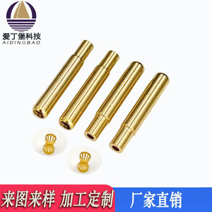 Spring <b>Pins</b> Standard Gold Plated High Conductivity For Wire Harness Connectors And Electrical Applications - Product Image 4