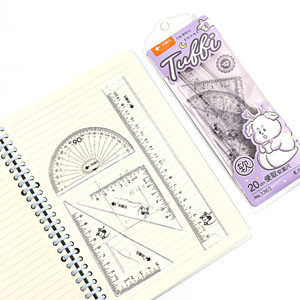 Kawaii phim hoạt hình 20cm nhựa PVC cai trị thiết lập linh hoạt sinh viên văn phòng phẩm cho trẻ em - Product Image 1