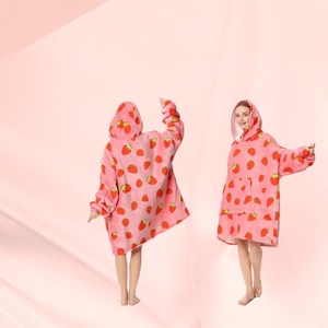 Oversized <strong>Blanket</strong> <strong>Hoodie</strong> for Adults Winter Plus Size <strong>Women</strong> Hoodies Man Wearable <strong>Hoodie</strong> <strong>Blanket</strong> with Sleeves Halloween Loungewear - Product Image 3