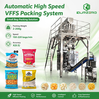 Máquina Empacadora Vertical FFS para Alimentos Inflados, 220 Bolsas/Min, Automática, para Bolsas Pequeñas de 2-200g, para Empacar Snacks