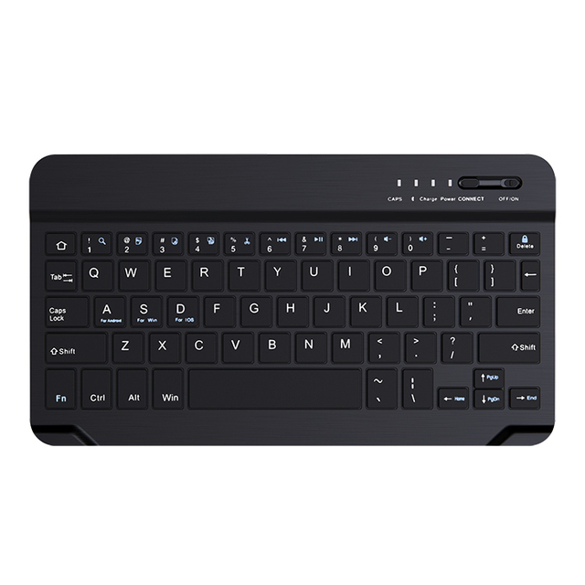 KAKUSIGA Wireless Keyboard Slim Thin Portable Typing Mobile Phone Tablet Universal 8inch 10inch BT Keyboards