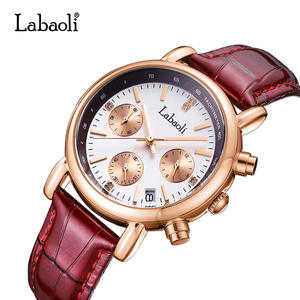 นาฬิกาข้อมือสายหนังผู้หญิง นาฬิกาผู้หญิงเรียบง่าย นาฬิกากันน้ำ ขายส่ง - Product Image 1