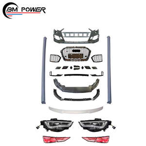 Ajustement parfait AD A3 Old To New 2013-2017 année Kit de carrosserie de <span class=keywords><strong>voiture</strong></span> avec pare-chocs avant grilles phares arrière jupes latérales arrière Spo - Product Image 2