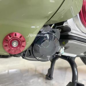 ฝาครอบเครื่องยนต์โปร่งใสสำหรับรถมอเตอร์ไซค์ ป้องกันระบบส่งกำลัง สำหรับ VESPA SPRINT PRIMAVERA 50 125 150 - Product Image 2
