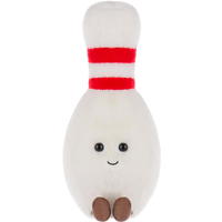 Jouets en peluche de bowling mignons et amusants de haute qualité, en gros, animaux en peluche doux et moelleux, cadeaux spéciaux pour les enfants et les fans de sport