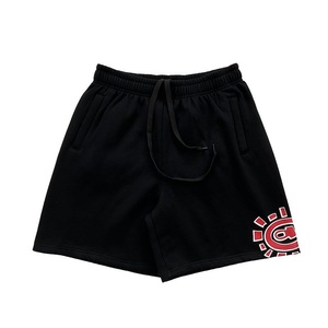 Pantalones Cortos Deportivos 2 en 1 para <span class=keywords><strong>Hombre</strong></span>, Marca HUCAI, Personalizados, de Alta Calidad, Nailon y Elastano, con Doble Capa y Abertura Lateral, 5 Pulgadas, para Gimnasio y Running - Product Image 2