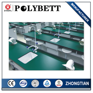 Hpl kháng hóa chất nhỏ gọn Laminate Top Phenolic phòng thí nghiệm HPL - Product Image 3