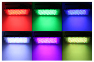 Lampu sorot LED warna-warni RGB 50W <span class=keywords><strong>100W</strong></span> 150W dengan pengendali jarak jauh untuk pencahayaan eksterior untuk stadion dan gudang bersertifikat RoHS - Product Image 4