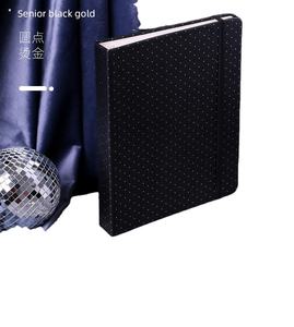 <span class=keywords><strong>Agenda</strong></span> de tapa dura con espiral <span class=keywords><strong>oculta</strong></span>, planificador de doble cable B5 con banda elástica de papel, <span class=keywords><strong>agenda</strong></span> de tapa dura con pestañas troqueladas - Product Image 1