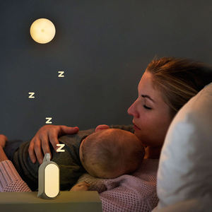 Mesin Suara Tidur White Noise Portabel Isi Ulang USB Laris untuk Istirahat Bayi, Elektronik Konsumen 1 Tahun - Product Image 1