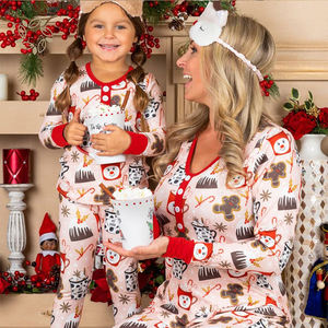 Family Woman <strong>Christmas</strong> <strong>Pajamas</strong> <strong>Maternity</strong> Family Matching <strong>Christmas</strong> Outfits Bamboo Mom <strong>Pajamas</strong> and Kids <strong>Pajama</strong> Set - Product Image 2