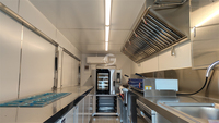 Conteneur d'expédition en acier préfabriqué mobile personnalisé de 20 pieds et 40 pieds, atelier, cafés, restaurants, maison modulaire, bar
