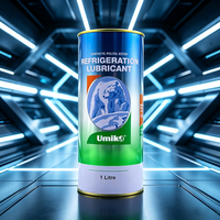 Huile lubrifiante pour compresseur de réfrigération Umiko, prise en charge ODM/OEM, 1L, avec une durée de vie de 3 ans, pour systèmes de climatisation automobile