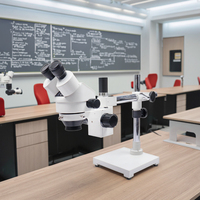 Hot Best-selling New Continuous Zoom Stereoscopic Small Continuous Zoom Single Arm Microscope