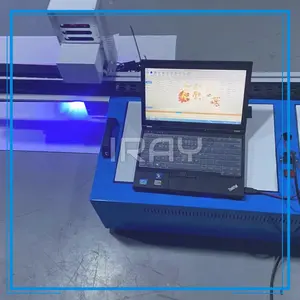 Stampante automatica UV parete e pavimento ad alta risoluzione 3D 5D stampa a inchiostro fotografico su vetro