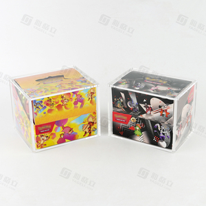 Usine personnalisée Premium 99% résistance UV acrylique magnétique Pokemoned 8 Mini étui en étain - Product Image 5