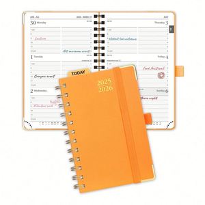 Agenda hebdomadaire personnalisé A5, 80 pages intérieures, papier écologique, reliure spirale - Product Image 3