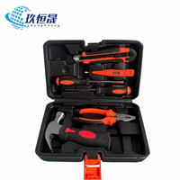 Kit d'outils multifonctionnel complet pour électricien professionnel, boîte de rangement pour outils de réparation et d'entretien