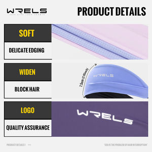 Bandeau de sport personnalisé WRELS, haute élasticité, confortable, respirant, bandeau de sport absorbant l'humidité, pour toutes les formes de tête - Product Image 2