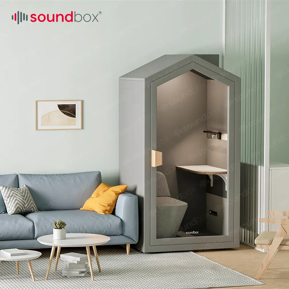 New Silent Home Pod studio Room cabina insonorizzata per bambini che leggono Pod per la casa ecologico baccello acustico insonorizzato