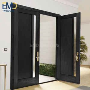 Puerta Corredera Exterior de Aluminio con Doble Vidrio Templado para Casa - Product Image 3