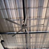 Ventilateur de plafond industriel IBW AirMax 24 pieds (7,3 m) 1,5 kW à faible consommation d'énergie, commande en gros pour grandes ateliers