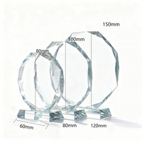 Plaque de trophée souvenir haut de gamme personnalisable, gravée au laser, étanche, en cristal, pour la vente en gros