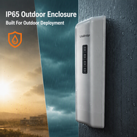Puente Digital Inalámbrico para Exteriores de 1200 Mbps y 5.8G, Contiene 2 Puertos RJ45 de 10/100/1000 Mbps con Distancia de Transmisión de 1 KM