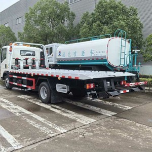 Howo Brand New 3-5 Ton Wrecker <b>Truck</b> 4x2 Rollback <b>Flatbed</b> Wrecker Tow <b>Trucks</b> - Product Image 1