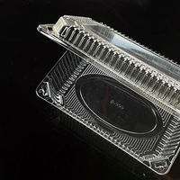 Emballage blister à clapet personnalisé Foshan boîtes d'emballage fast-food frites jetables en plastique transparent pour animaux de compagnie