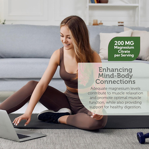 Cápsulas blandas de magnesio de alta calidad, marca privada, ODM, OEM, mejoran la calidad del sueño y apoyan el apoyo muscular, mejoran las conexiones entre el cuerpo y la mente. - Product Image 3