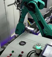 Bras robotisé manipulateur industriel 6 axes, commande PLC/CNC, chargement/déchargement, entraînement par servomoteur AC, haute précision, garantie 1 an