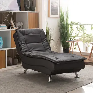 Hogar Muebles de sala de estar suave plegable sillón reclinable chaise lounge silla ocio plegable almuerzo descanso sofá cama