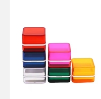 Vente en gros Carré 3030 Macaron Coloré Flash Timbres Mini Enseignant Timbres En Vrac Classe Timbres