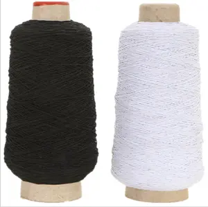 Even elasticity high elasticity rubber cord yarn for textile