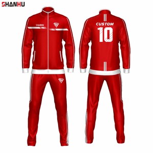 Hot Bán Đào Tạo Sweatsuits Thiết Lập Tùy Chỉnh Tracksuit Bán Buôn Sweatsuit Unisex Thăng Hoa Thể Thao Tracksuit - Product Image 1