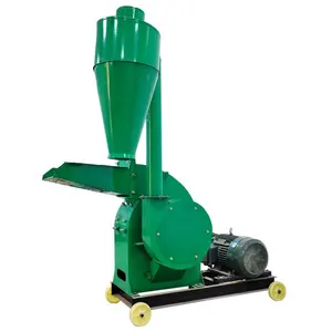 household multifunctional hammer mill crusher machine peanut straw grains cereals pulverizer