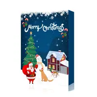 Christmas Advent Calendar Packaging Box, 12 Days, 24 Days