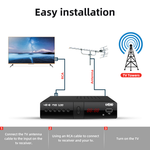 Récepteur TV numérique <span class=keywords><strong>TNT</strong></span> T2 HD 2026 avec décodeur DVB-T2 <span class=keywords><strong>et</strong></span> <span class=keywords><strong>antenne</strong></span> pour la Colombie <span class=keywords><strong>et</strong></span> le Panama, 1080p - Product Image 3