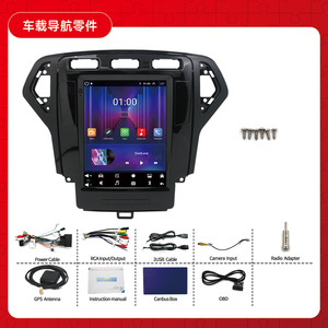 Compatible avec Ford Mondeo <span class=keywords><strong>Titanium</strong></span> <span class=keywords><strong>2007</strong></span>-2010, lecteur GPS Android à grand écran pour tableau de bord, CarPlay, navigation et MP5 - Product Image 5