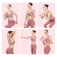 Ensemble d'haltères réglables 5 kg (paire) en ABS galvanisé – Équipement d'entraînement de force pour la maison, la gym, la musculation (hommes et femmes)