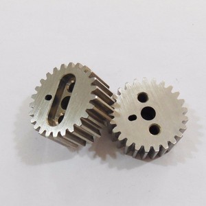 Juego de Engranajes Helicoidales Cónicos Personalizados Mecanizados por CNC de Precisión con Piñón para Engranajes Industriales de Metal, Bronce Fosforoso y Nitralloy - Product Image 3