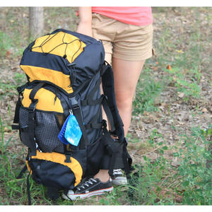 Sac à dos de montagne léger personnalisé de 50 l, doublure en nylon, grande capacité, randonnée en plein air, escalade, camping, randonnée, y compris la pluie - Product Image 1