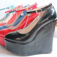 Sepatu hak tinggi wanita profesional, sepatu pump seksi Faux Suede modis untuk acara Formal atau pesta