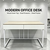Meubles de bureau de haute qualité, neufs et luxueux, vente en gros d'usine, bureau d'ordinateur robuste, couleur personnalisée
