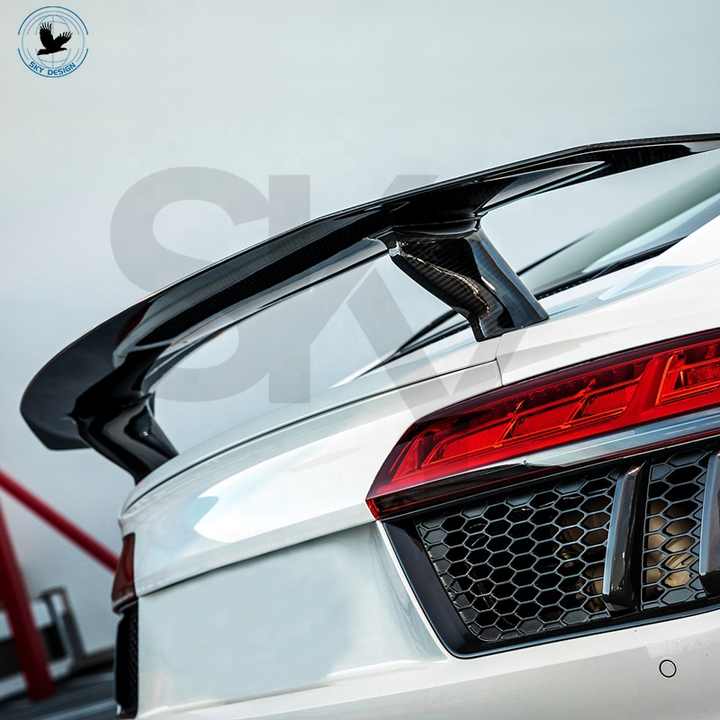 カーアクセサリーvorsteinerカーボンファイバーリアウィングAudi R8 